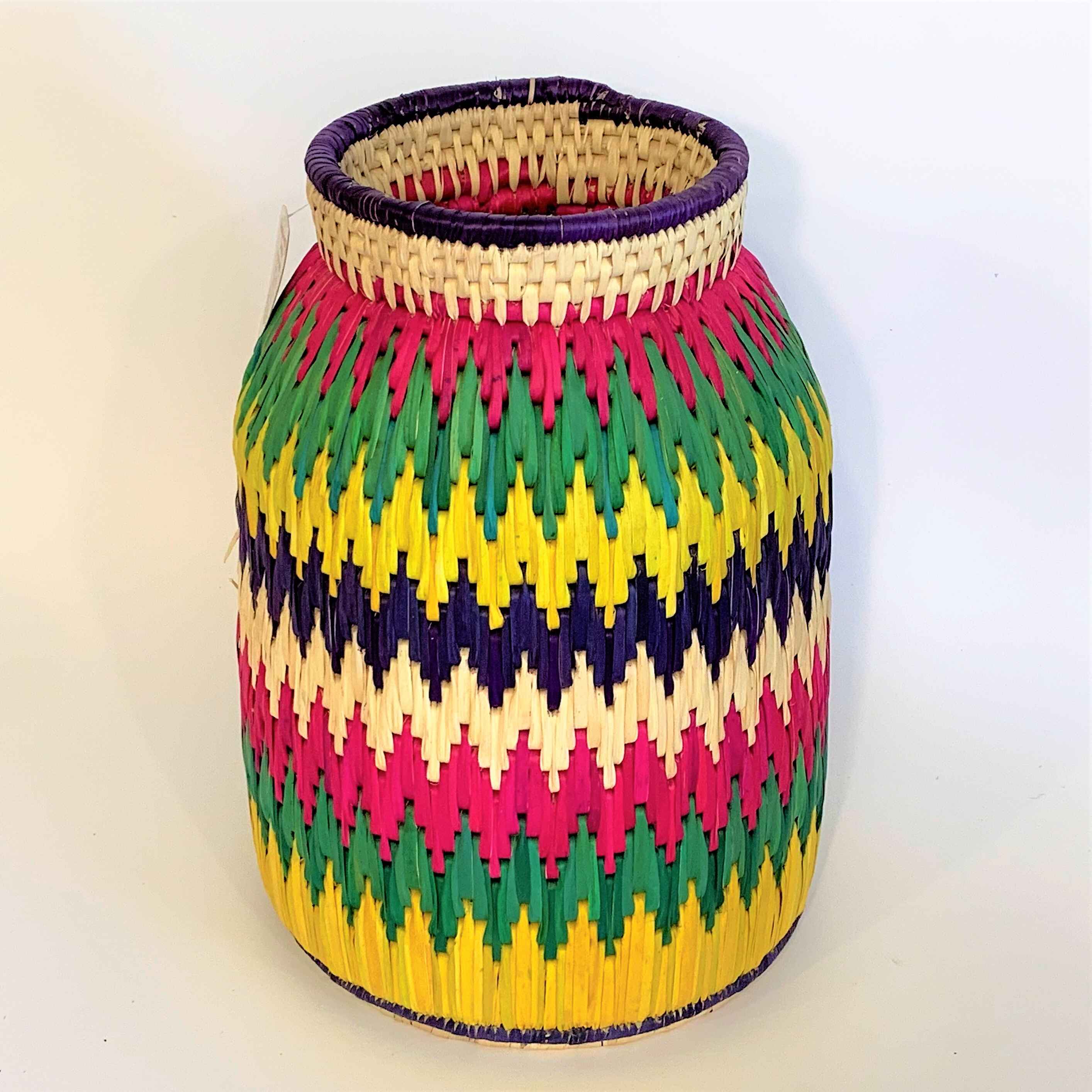 HAND WOVEN SARAIKI JAR BASKET (NMFU)